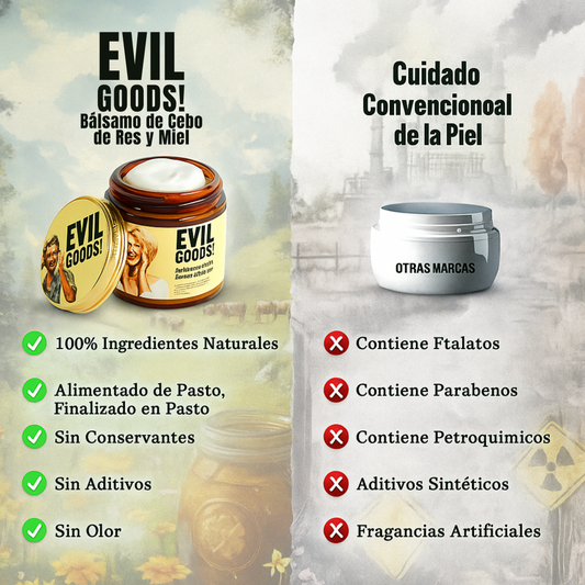 Crema Evil Goods para todo tipo de piel – Hidratación, cuidado y renovación total